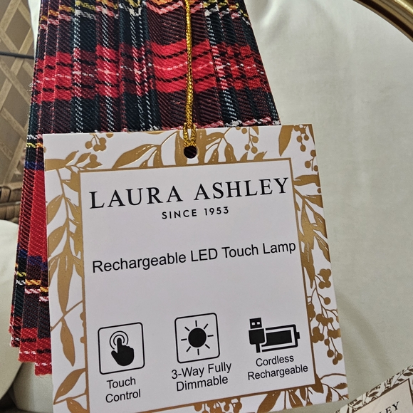 Viral Laura Ashley Rechargeable LED  Touch Lamp - Picture 4 of 6